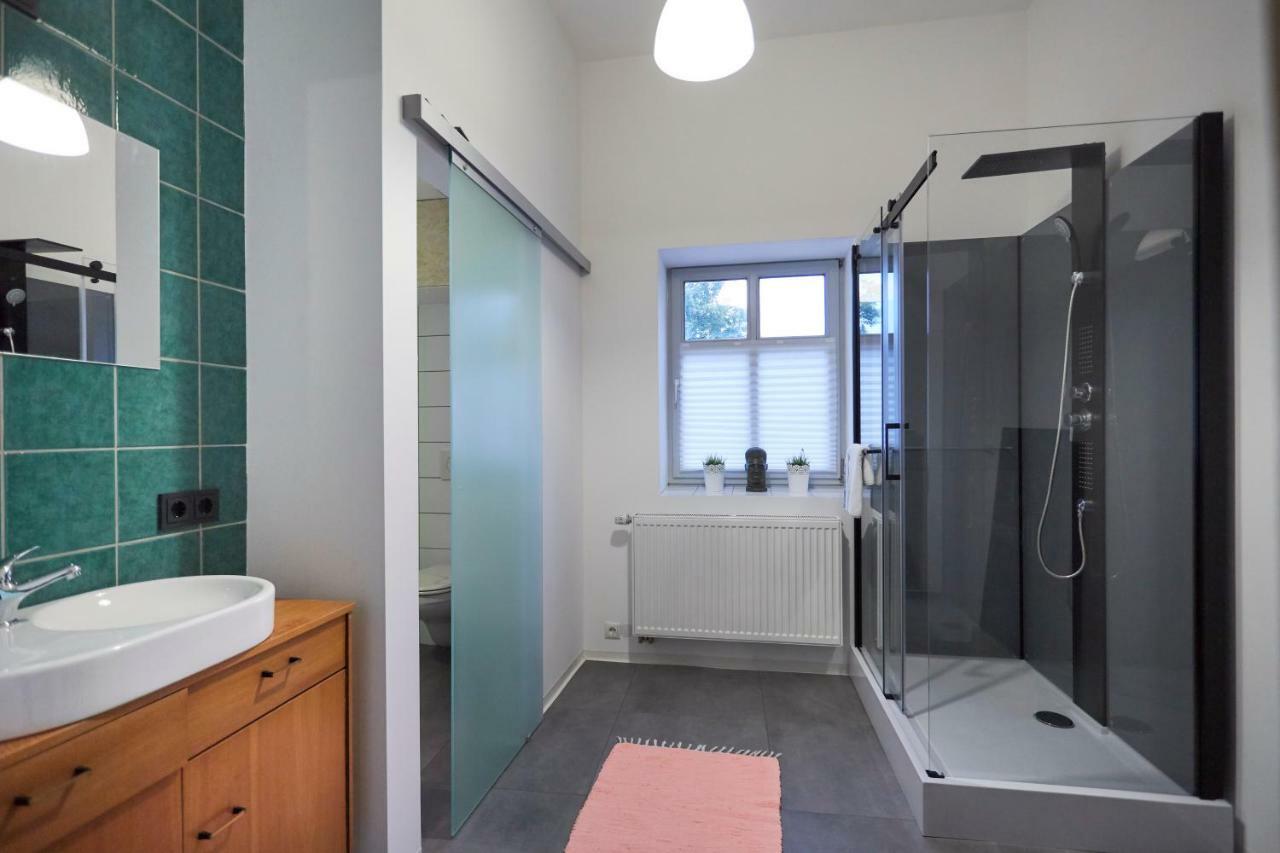 Obere Muehle - Scheunenwohnung Mitten Im Gruenen Baunach Esterno foto