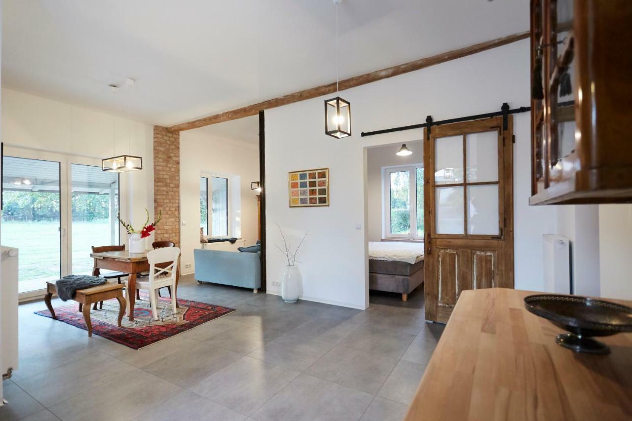 Obere Muehle - Scheunenwohnung Mitten Im Gruenen Baunach Esterno foto