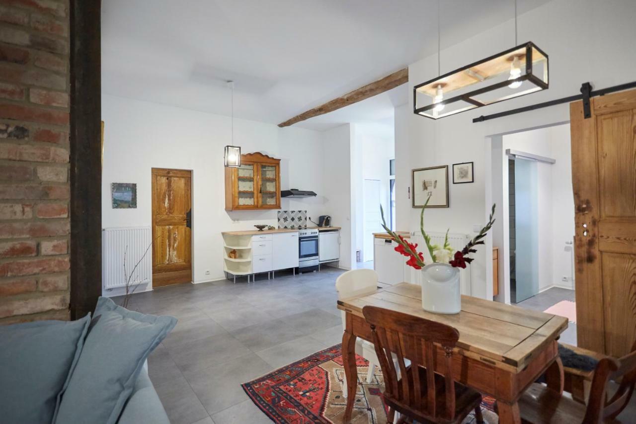 Obere Muehle - Scheunenwohnung Mitten Im Gruenen Baunach Esterno foto